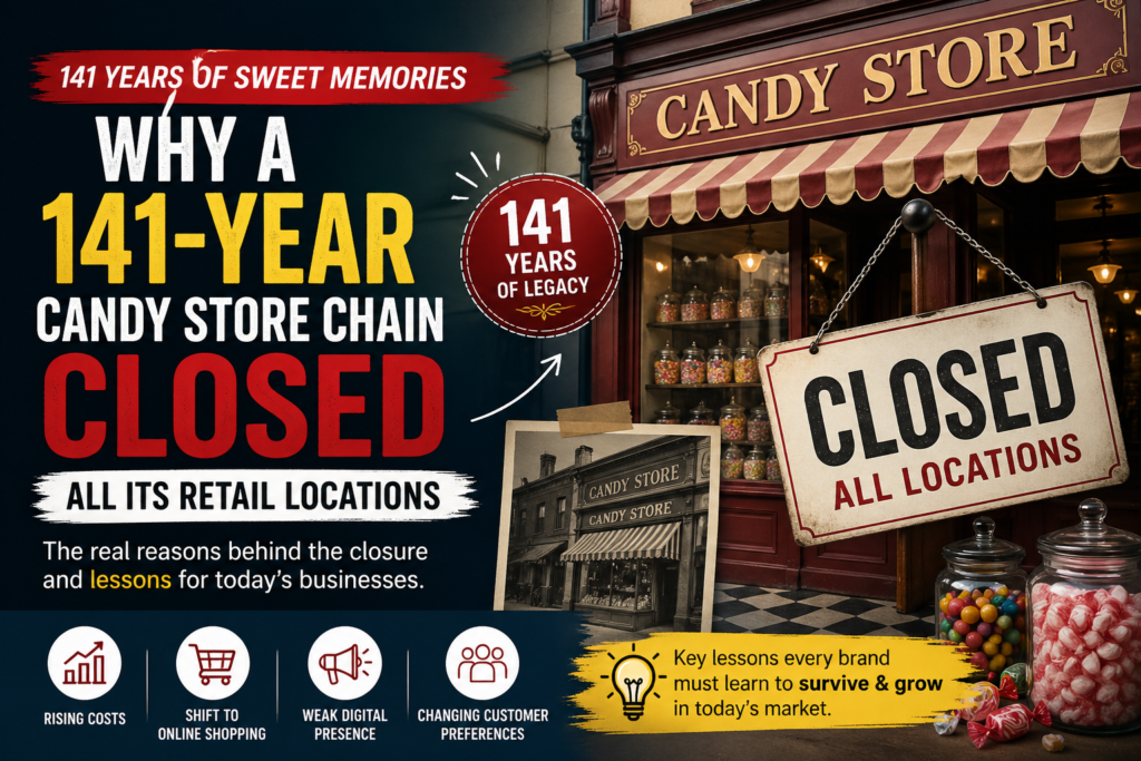 Why a 141-Year Candy Store Chain Closed reveals real causes like rising costs
