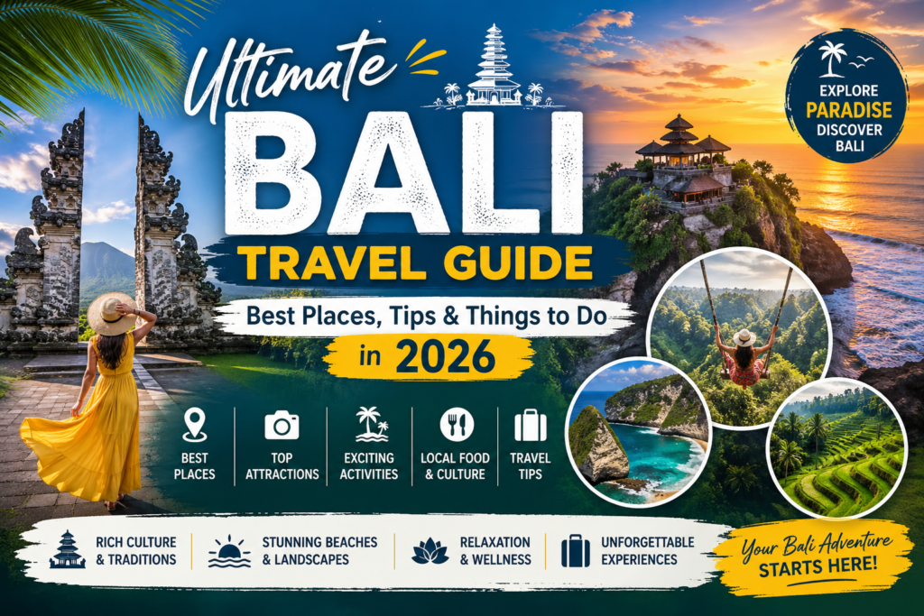 Ultimate Bali Travel Guide 2026: Best Places, Tips & Things to Do